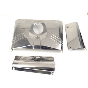 Harley‎ Davidson 1986-Later Softail OEM Polished 3 Pc. Fork Tin Covers 67890-91C